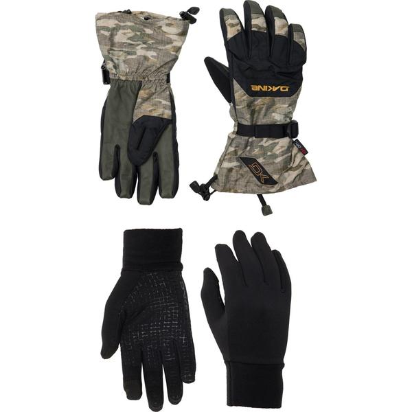 ダカイン メンズ アクセサリー 手袋 レザー DaKine Scout Gloves - Waterproof Insulated Leather Vintage Camo/Tan タン