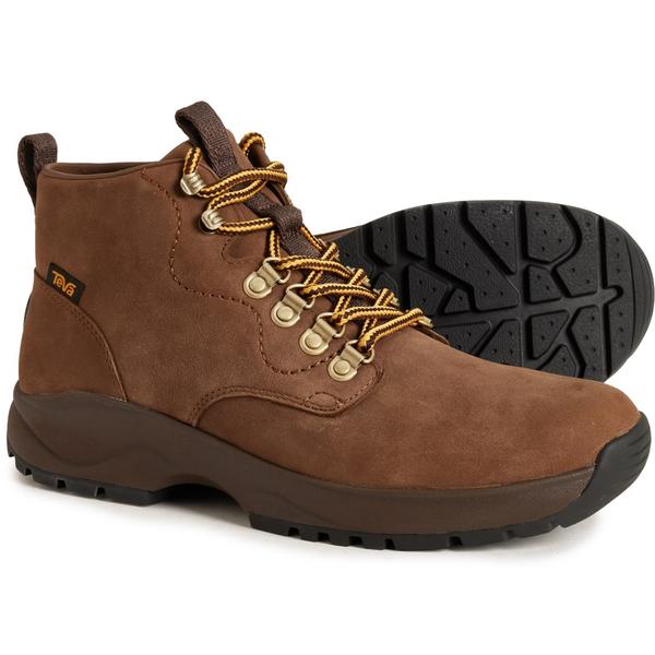 テバ メンズ シューズ ブーツ・レインブーツ レザー Teva Tusayan Boots - Leather (For Men) Coffee コーヒー