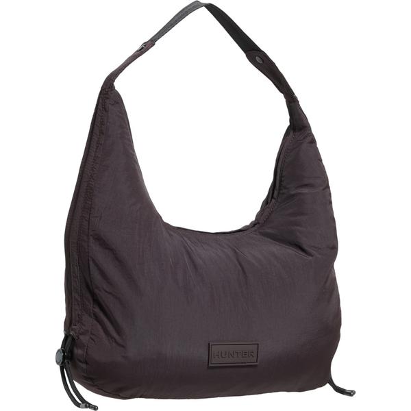 山立ち レディース 御徒面子 HUNTER Jetset Shoulder Bag Dark Brown 赤銅色 レディースバッグ-ハンドバッグ