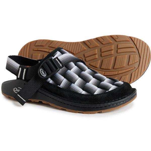 チャコ メンズ シューズ サンダル Chaco Canyon Woven Clogs (For Men) Fade B/W