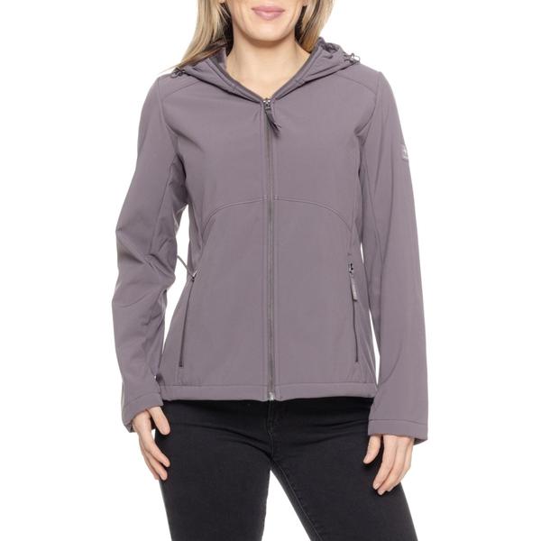 ソイブ レディース アウター ジャケット・ブルゾン Soybu Lynn Softshell Jacket Smoke スモーク