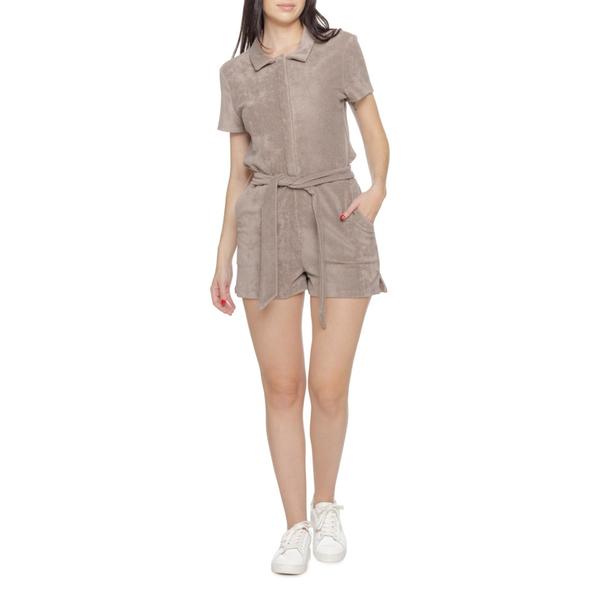 ビヨンドヨガ レディース トップス ワンピース ロンパース Beyond Yoga Tropez Romper - Short Sleeve Birch