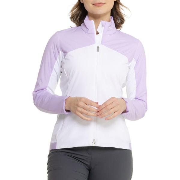 ケージェイユーエス レディース アウター ジャケット・ブルゾン KJUS Radiation Jacket - Insulated White/Wisteria ホワイト 12,690円