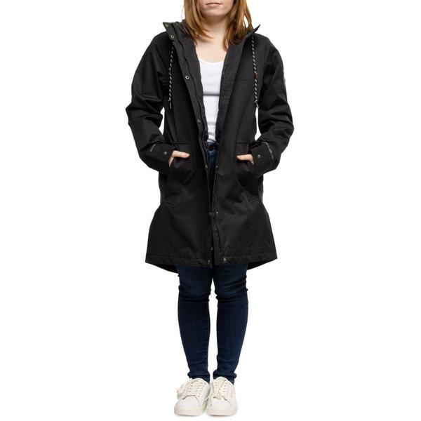 エディー バウアー レディース アウター ジャケット・ブルゾン パーカー Eddie Bauer Charly Rain Parka - Waterproof Black ブラック