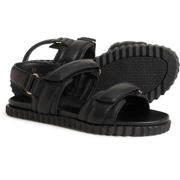 ボイルブランシェ レディース シューズ サンダル レザー VOILE BLANCHE Made in Italy Livya Sandals - Nappa Leather (For Women) Black ブラック 17,235円
