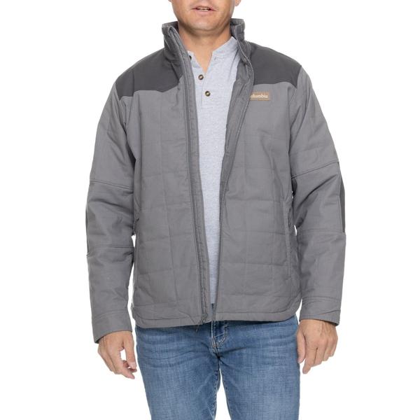コロンビア メンズ アウター ジャケット・ブルゾン Columbia Sportswear Saddle Point PHG Jacket - Insulated City Greyfall/Wintershark