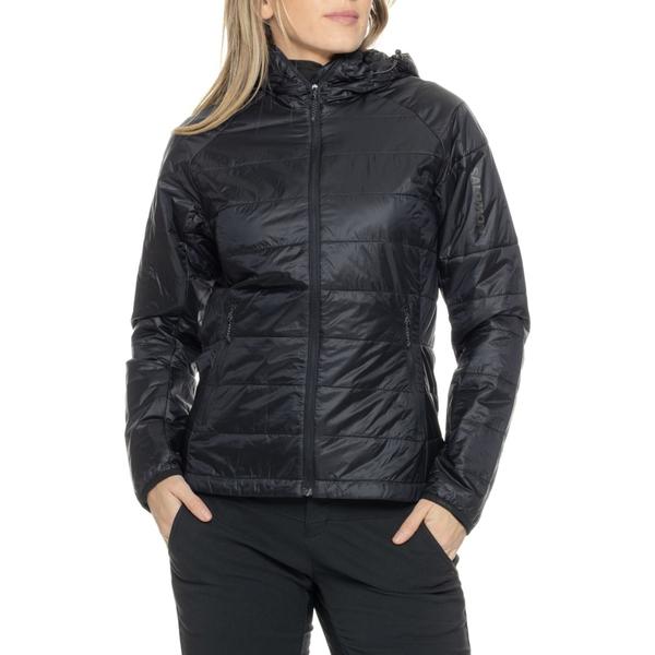 サロモン レディース アウター ジャケット・ブルゾン フーデッドジャケット Salomon Outline Hooded Jacket - Insulatedeep Black ブラック｜ReVida 店 17,736円