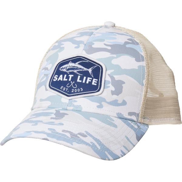 ソルトライフ メンズ アクセサリー 帽子 キャップ SALT LIFE Aquambush Baseball Cap Natural アクア