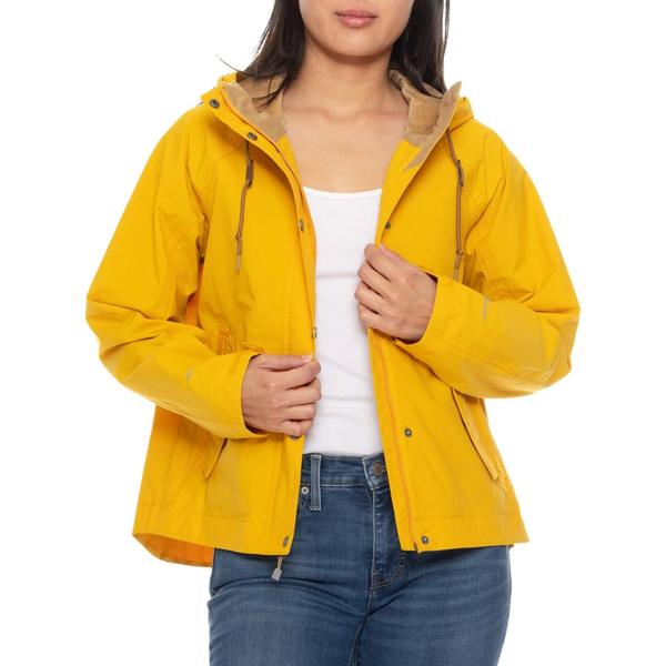 エディー バウアー レディース アウター ジャケット・ブルゾン Eddie Bauer Portownsend Rain Jacket - Waterproof Dark Marigold｜ReVida 店