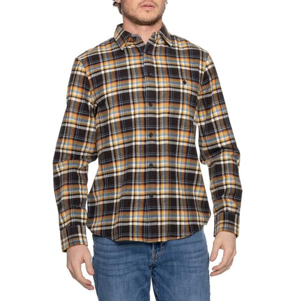 ファレティ メンズ トップス シャツ コットン Faherty Super Brushed Flannel Shirt - Organicotton Long Sleeve Walnut Wood Plaid チェック