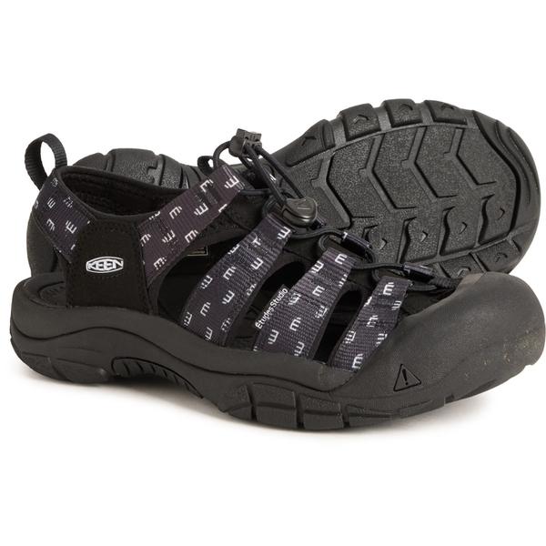キーン メンズ シューズ サンダル Keenewport Retro Sandals (For Men) Etudes Black ブラック