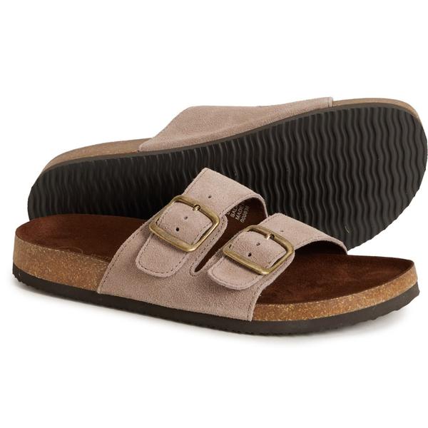 ホワイトマウンテン レディース シューズ サンダル スエード White Mountain Helga Sandals - Suede (For Women) Lightaupe トープ