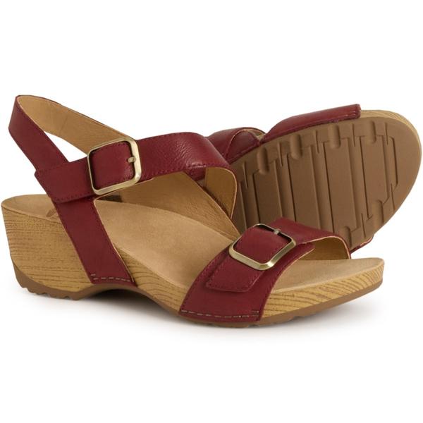 ダンスコ レディース シューズ サンダル レザー Dansko Trinity Sandals - Leather (For Women) Cayenne