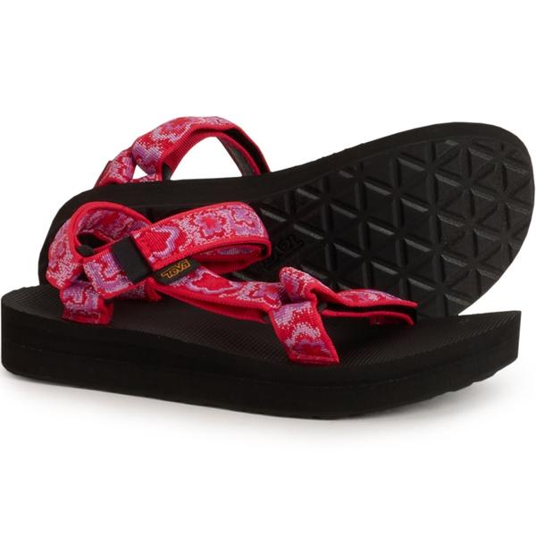 テバ レディース シューズ サンダル Teva Midform Universal Sport Sandals (For Women) Neon Floral Pink/Purple ピンク