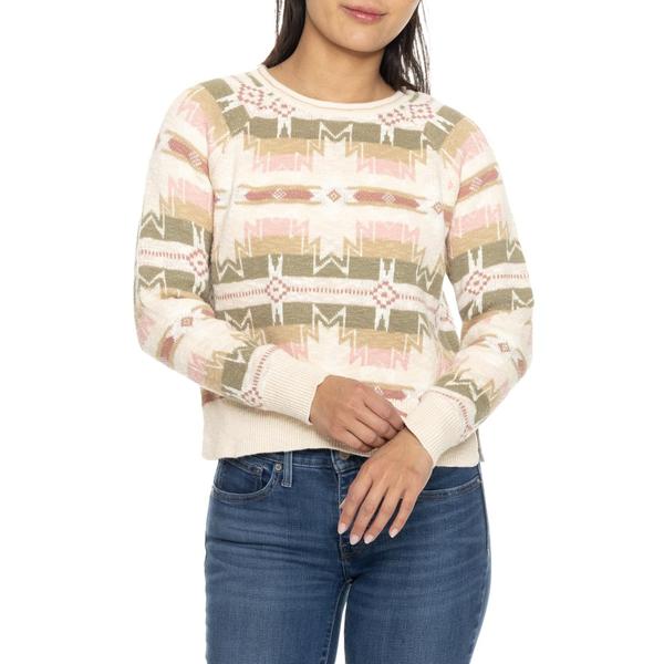 ファレティ レディース アウター パーカー・スウェット セーター コットン Faherty Slub Sweater - Organicotton Spring Desert Earth Fire