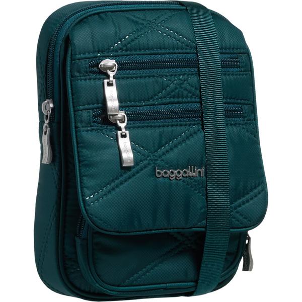 バッガリーニ レディース バッグ baggallini Journey Crossbody Bag Emerald Quilt エメラルド