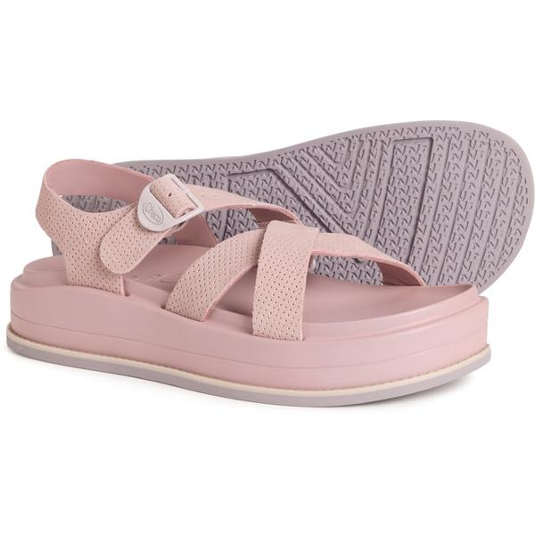 チャコ レディース シューズ サンダル スエード Chaco Townes Midform Sandals - Suede (For Women) Rose Quartz