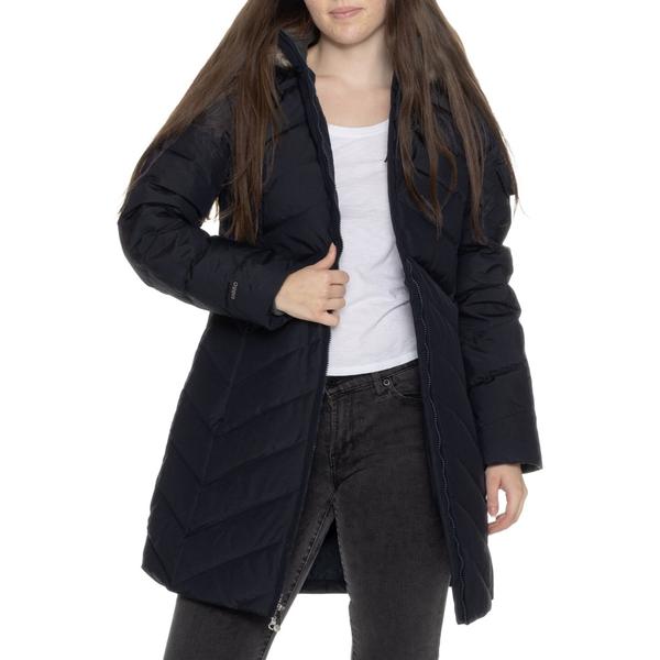 エディー バウアー レディース アウター ジャケット・ブルゾン パーカー ダウン Eddie Bauer Crystal Ridge Down Parka - 550 Fill Power Navy ネイビー