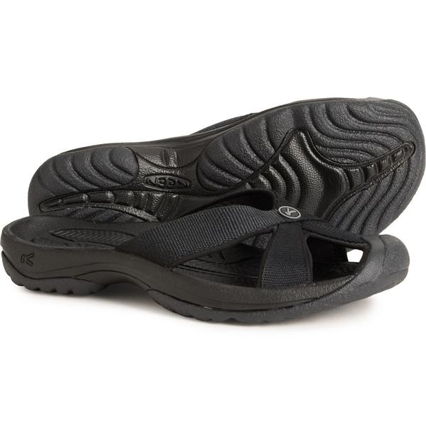 キーン レディース シューズ サンダル Keen Bali TG Slide Sandals (For Women) Black/Steel Grey ブラック