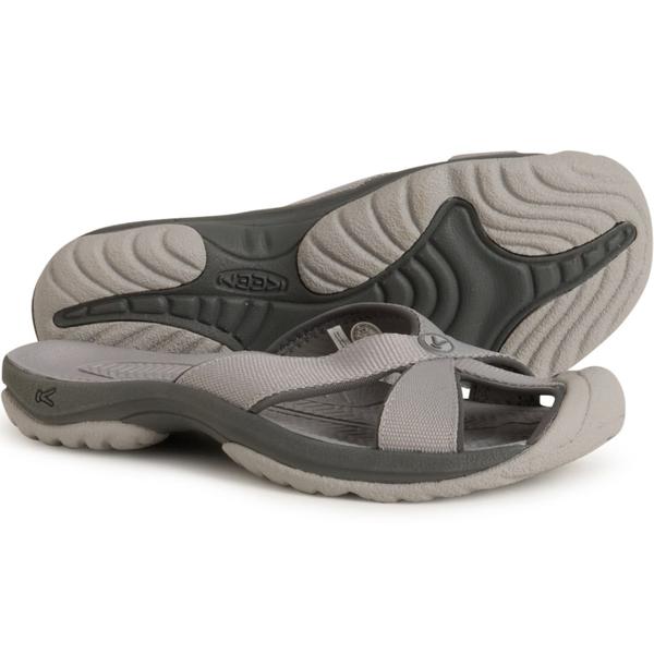 キーン レディース シューズ サンダル Keen Bali TG Slide Sandals (For Women) Alloy/Steel Grey グレー