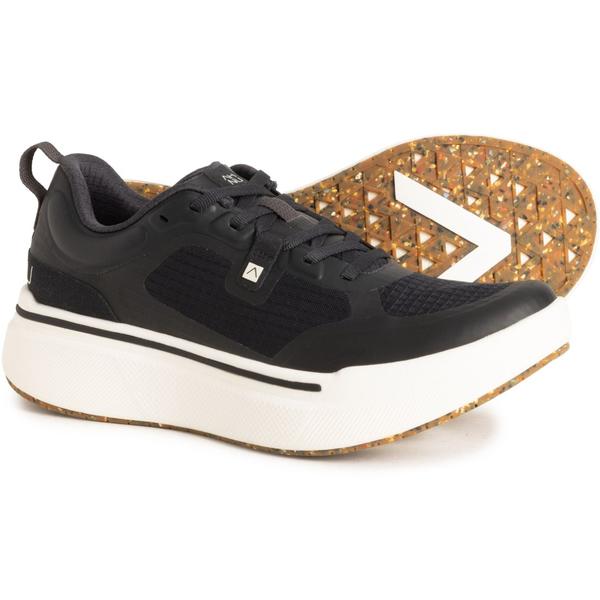 アーヌ レディース シューズ スニーカー Ahnu Sequence 1 Low Sneakers (For Women) Black / White 白いこと