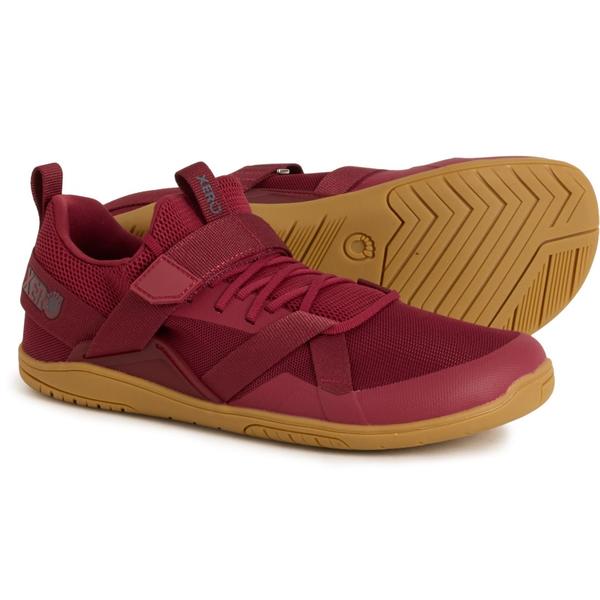 皆無シューズ 小母さんスニーカー Xero Shoes Forza Trainer Shoes (For Women) Tibetan Red / Gum 赤いこと