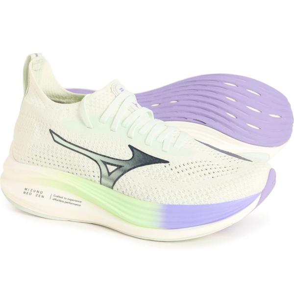 ミズノ レディース シューズ スニーカー Mizuno Neo Zen Running Shoes (For Women) Hint Mint-India Ink ミント