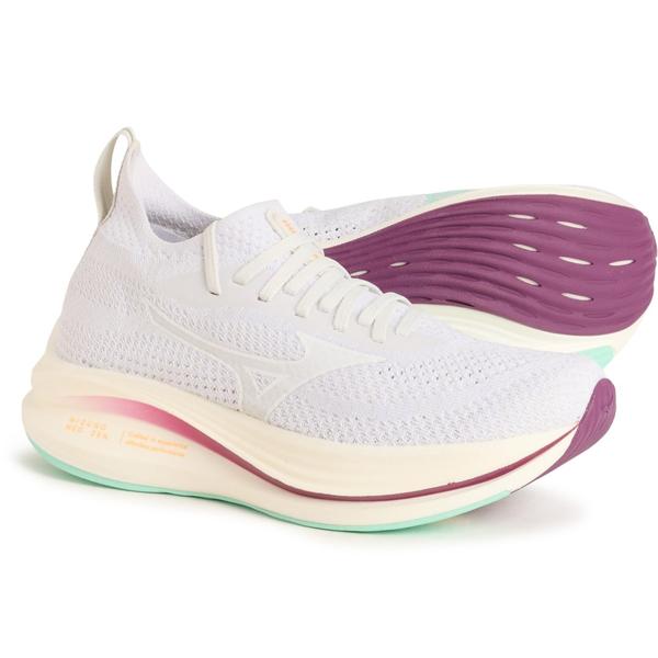 ミズノ レディース シューズ スニーカー Mizuno Neo Zen Running Shoes (For Women) Nimbus Cloud White ホワイト