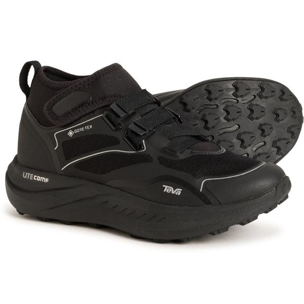 テバ レディース シューズ スニーカー Teva Trailwinder Gore-Tex Mid Hiking Shoes - Waterproof (For Women) Black 黒いこと