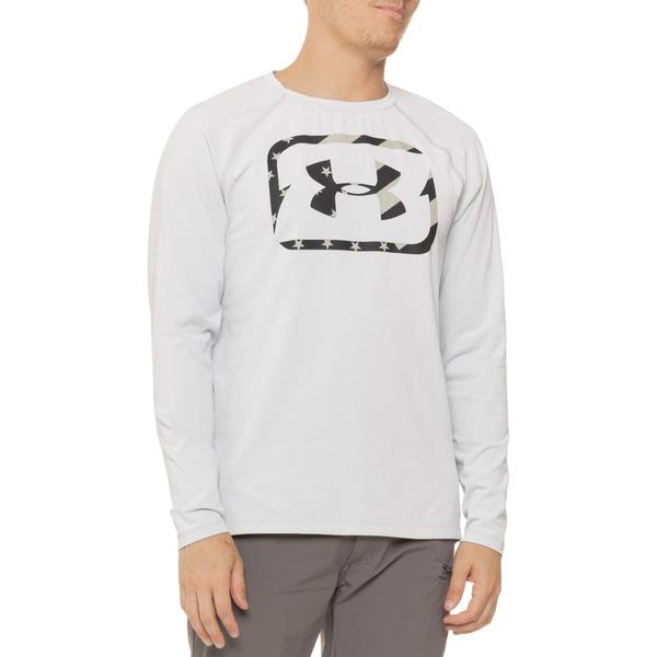 アンダーアーマー メンズ 水着 ハーフパンツ・ショーツ Tシャツ Under Armour Hooks Iso-Chill T-Shirt - Long Sleeve Grove Green グリーン