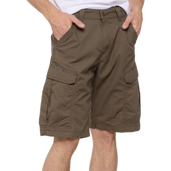 カーハート メンズ ボトムス ハーフパンツ・ショーツ リラックスフィットール ショートパンツ Carhartt 103543 Big and Tall Force Relaxed Fit Ripstop Cargo Shorts Tarmac