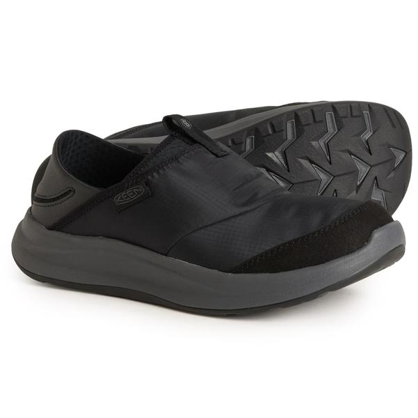 キーン メンズ シューズ スニーカー Keen Whyser Shoes - Slip-Ons (For Men) Black 黒いこと