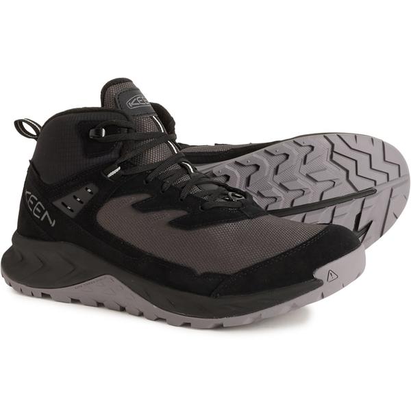 キーン メンズ シューズ ブーツ・レインブーツ Keen Hightrail Mid Polar Hiking Boots - Waterproof Insulated (For Men) Black/Steel Grey ブラック 20,506円