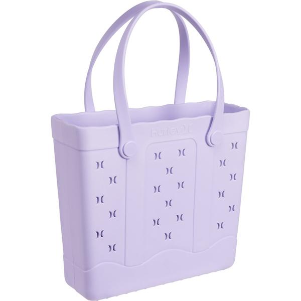 ハーレー レディース 御徒面子 Hurley Wavy EVA Tote Bag - 14.5 ” Lilac 紫はしどい