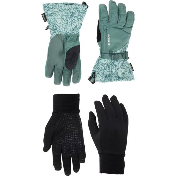 ダカイン レディース アクセサリー 手袋 DaKine Sequoia Gore-Tex Gloves - Waterproof Insulated Removable Liner Poppy Iceberg/White ホワイト