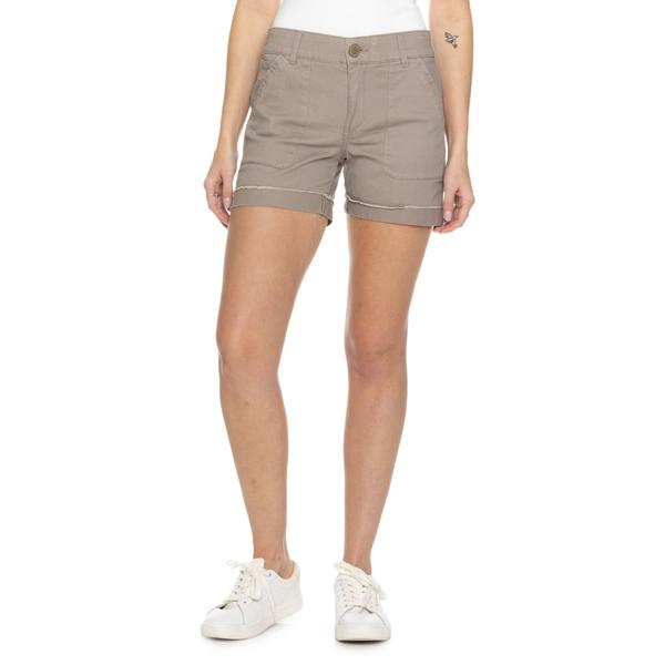 デモクラシー レディース ボトムス ハーフパンツ・ショーツ ショートパンツ Democracy AbTechnology Porkchopocket Shorts - High-Rise Moonrock