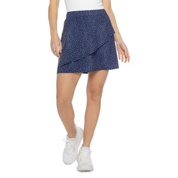 クリムゾンクローバー レディース ボトムスカート Krimson Klover Macy Skort - UPF 50+ Flecks Indigo White ホワイト 8,626円