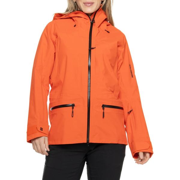 サロモン レディース アウター ジャケット・ブルゾン Salomon Absolute Ski Jacket - Waterproof Cherry Tomato