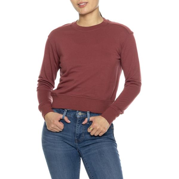 アイスブレーカー レディース トップス シャツ スウェット ウール Icebreaker Crush II Sweatshirt - Merino Wool Port