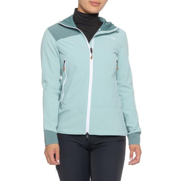 オルトボックス レディース アウター ジャケット・ブルゾン フーデッドジャケット Ortovox Pala Hooded Jacket Aquatice