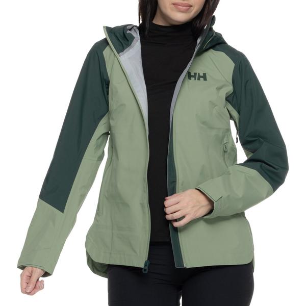 ヘリーハンセン レディース アウター ジャケット・ブルゾン Helly Hansen Verglas 3L Shell Jacket - Waterproof Jade 2.0