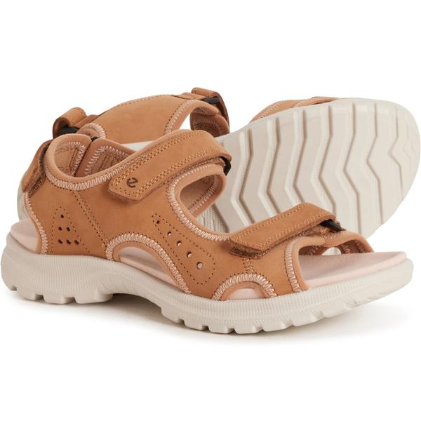 エコー レディース シューズ サンダル レザー ECCO Made in Europe Onroadsport Sandals - Leather (For Women) Cashmere