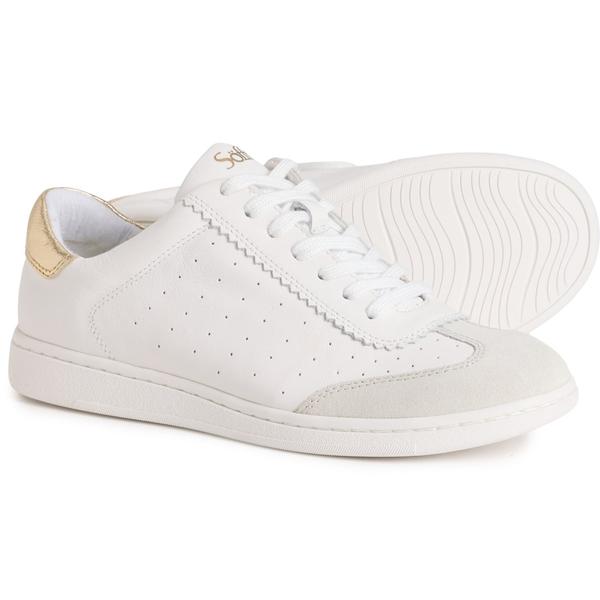 ホンブルグ帽 レディース シューズ スニーカー なめし革 Sofft Regina Sneakers - Leather (For Women) White 白いこと レディース靴-スニーカー-靴