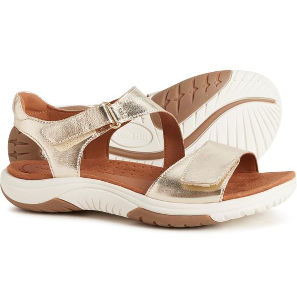 コブ ヒル レディース シューズ サンダル レザー Cobb Hill Fiah Sandals - Leather (For Women) Gold ゴールド