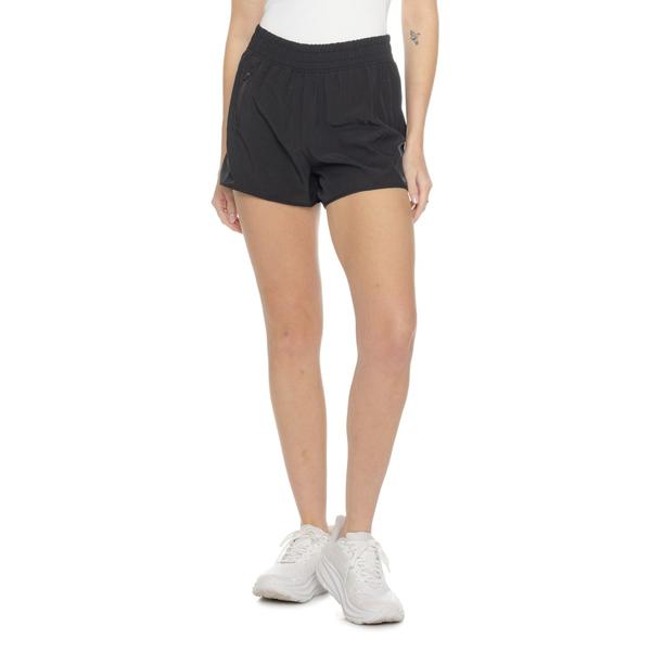 エディー バウアー レディース ボトムス ハーフパンツ・ショーツ ショートパンツ Eddie Bauer Trail Run Shorts - Built-in Liner Shorts Black ブラック