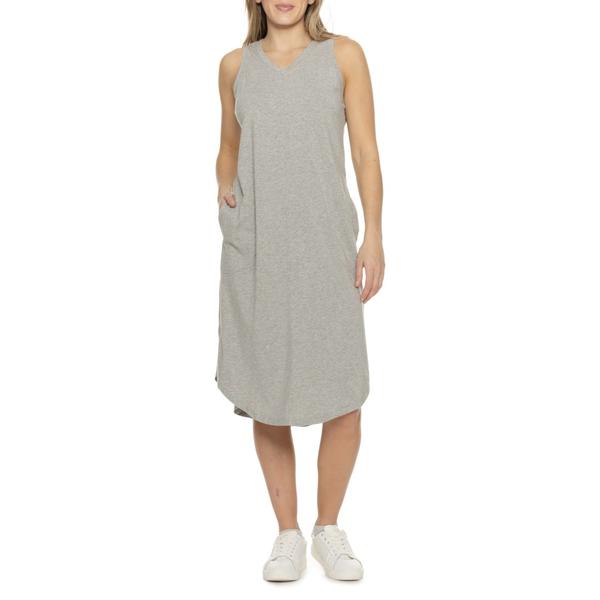 クリムゾンクローバー レディース トップス ワンピース ノースリーブ Krimson Klover Billie Dress - Sleeveless Lt. Heather Grey グレー