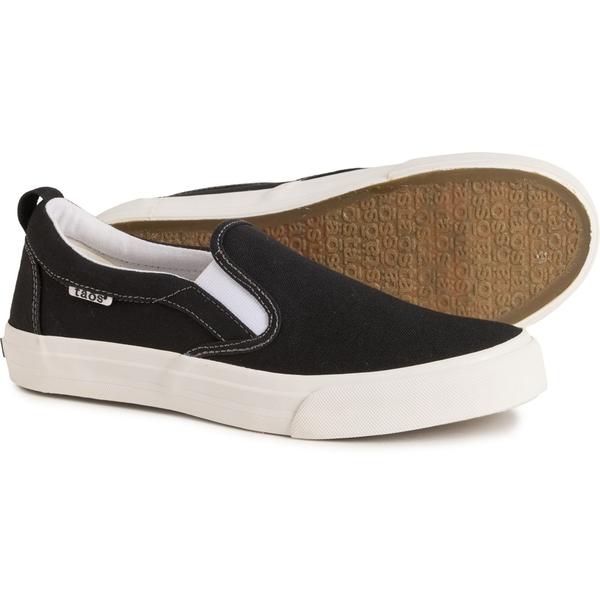 タウス レディース シューズ スリッポン・ローファー スニーカー TAOS Rubber Soul Slip-On Canvasneakers (For Women) Black/White ホワイト
