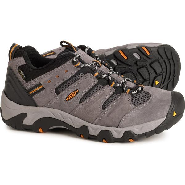 キーン メンズ シューズ ブーツ・レインブーツ Keen Headout Boots - Waterproof (For Men) Steel Grey/Orange Pepper グレー