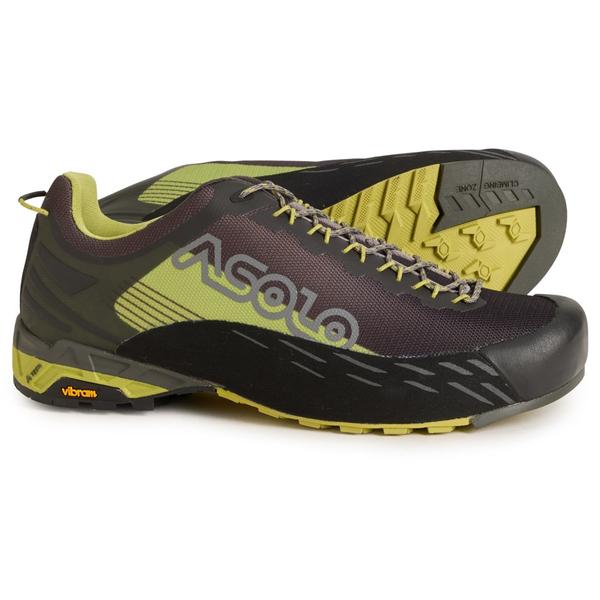 アゾロ メンズ シューズ スニーカー Asolo Eldo MM Hiking Shoes (For Men) Green/Grey グレー