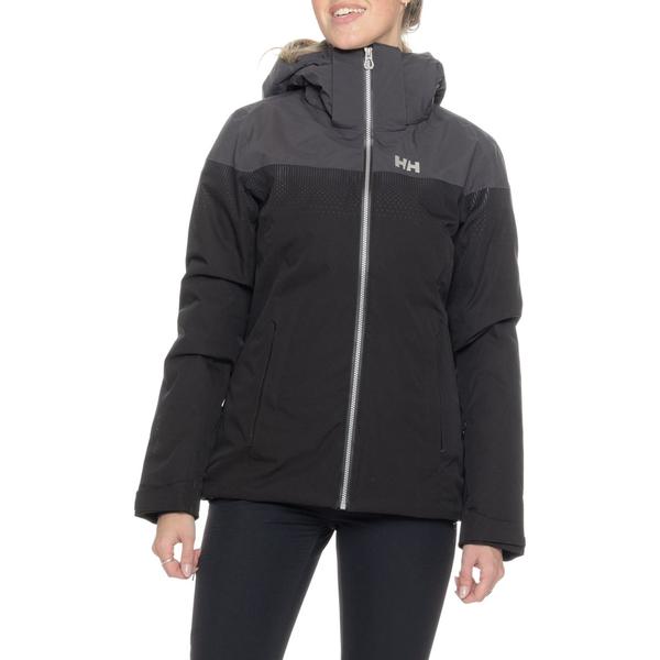 ヘリーハンセン レディース アウター ジャケット・ブルゾン Helly Hansen Motionista PrimaLoft LIFALOFT Ski Jacket - Waterproof Insulated RECCO Black ブラック